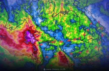 กรมอุตุฯ เตือนอิทธิพลมรสุม 40 จังหวัด เตรียมรับมือฝนกระหน่ำ กทม.โดนด้วย