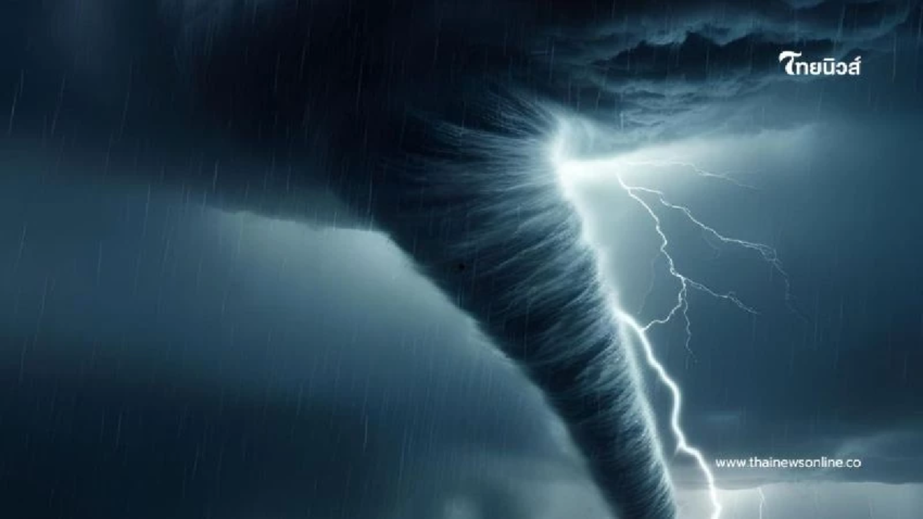 กรมอุตุนิยมวิทยา ประกาศเตือนฝนตกหนัก-น้ำท่วม 25-27 มิ.ย. 68